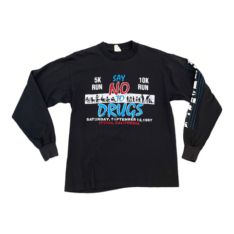 1987 D.A.R.E 5/10k Long Sleeve (Large)